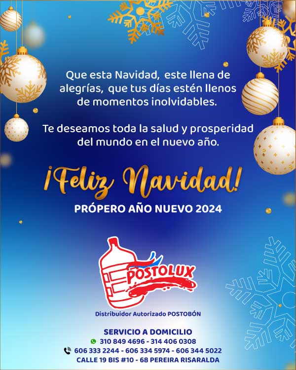 postolux feliz navidad